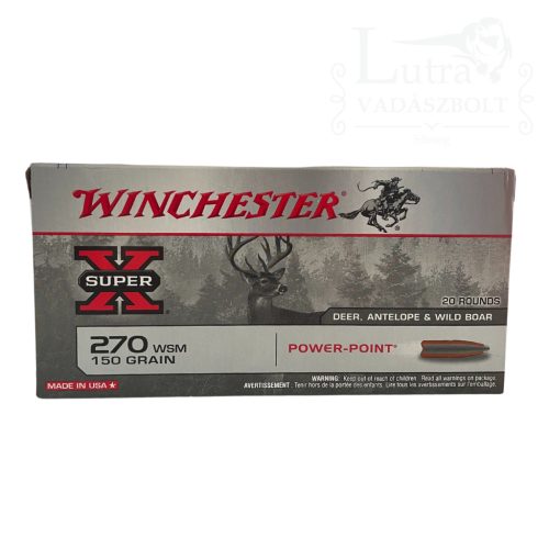 Winchester 270 WSM Super X PP 9.7gr