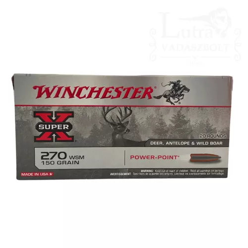 Winchester 270 WSM Super X PP 9.7gr