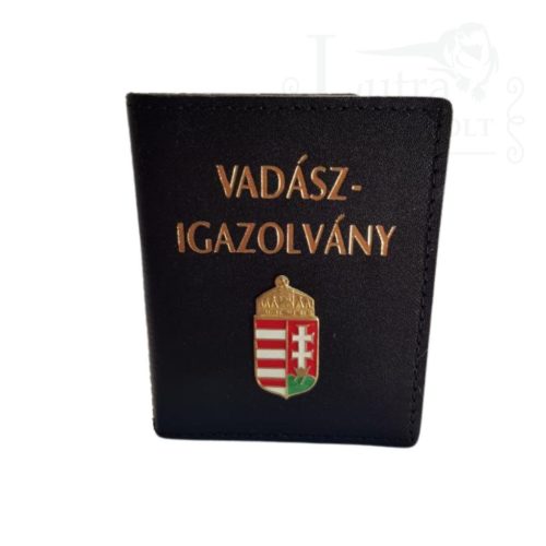 Bőr vadászigazolvány tok