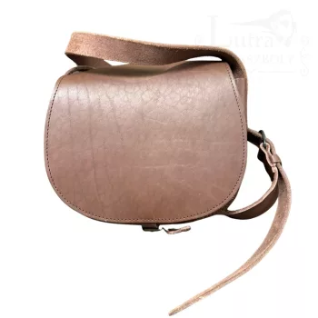 Bőr patkótáska minta nélkül