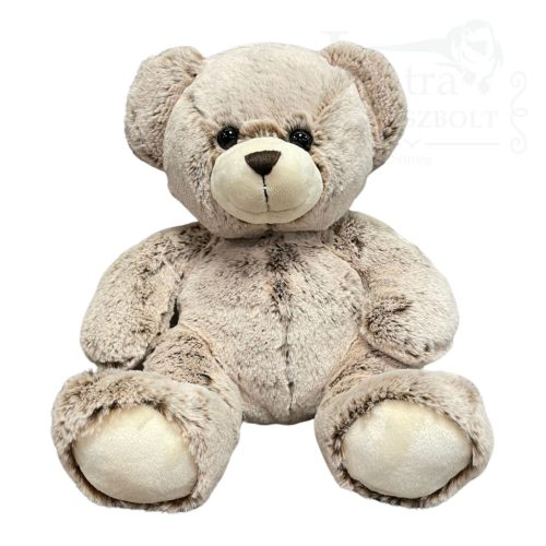 Plüss barna medve puha 25cm