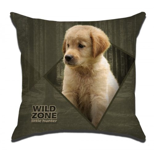 Gyerekpárna kölyök golden retriever 26x28