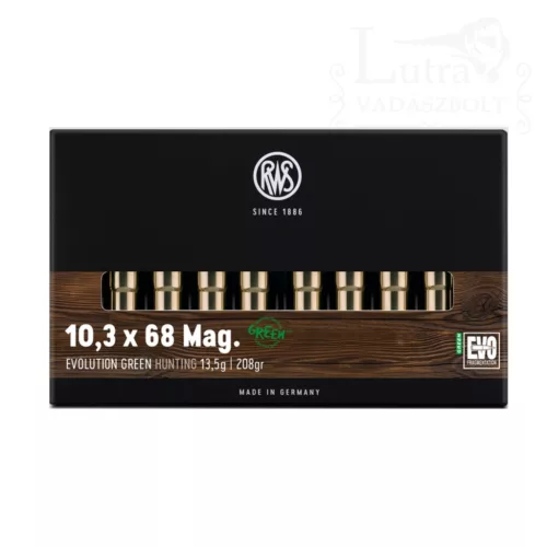 RWS 10,3X68 Evo Green 13,5g