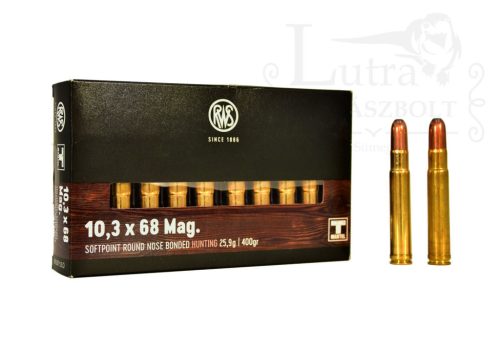 RWS 10,3x68 Teilmantel 25.9gr