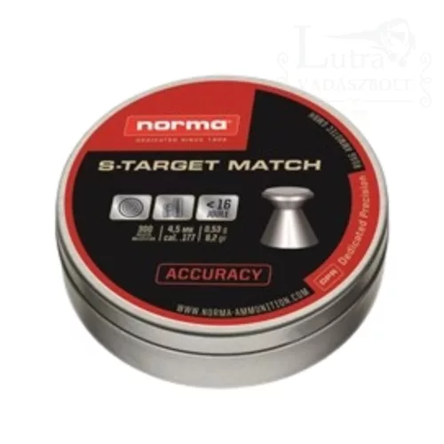 Norma ST Target match lapos 5.5mm