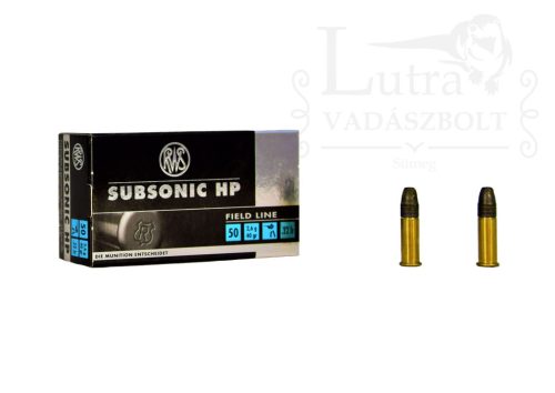 RWS 22 LR Subsonic HP 2,6gr 50 db