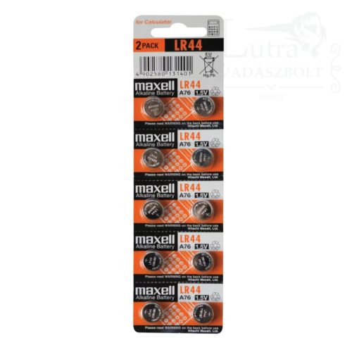 Maxell LR44 gombelem