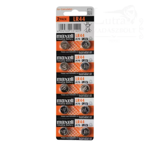 Maxell LR44 gombelem