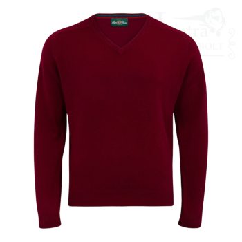 Alan Paine férfi v-nyakú pulóver S
