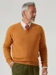 Alan Paine férfi v-nyakú pulóver XXL