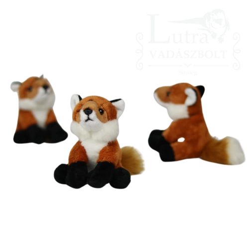 Plüss mini róka