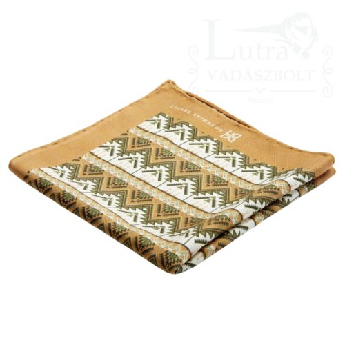 Trendhim 100% selyem kendő 28x28cm