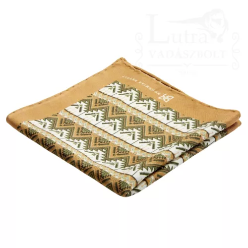Trendhim 100% selyem kendő 28x28cm