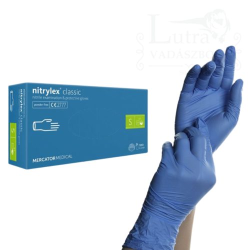 Nitrylex Classic gumikesztyű L Kék