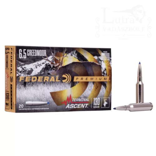 Federál 6,5 Creedmoor 130gr 8.4g Terminal Ascent