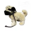 Plüss mopsz barna 25cm