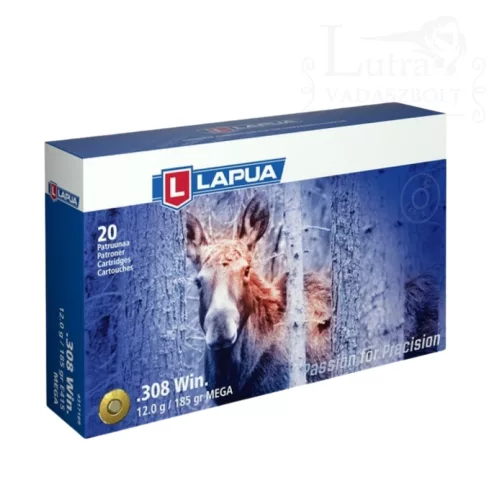 Lapua 308 Win Mega (Soft Point)12g