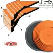 Laporte korong Standard Narancs 150db/doboz/55