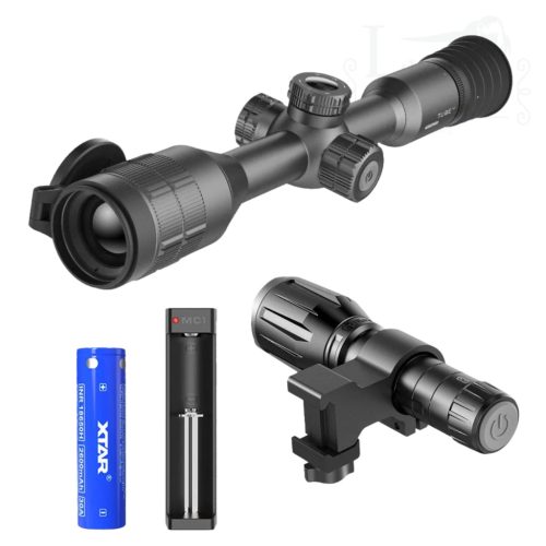 InfiRay Tube TD70L V2 éjjellátó céltávcső + 940 lézeres fényvető + akku szett