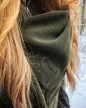 Pinewood microfleece sál zöld