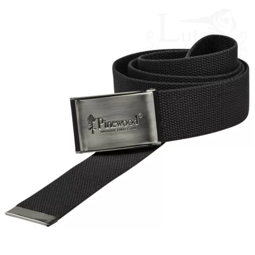 Pinewood Canvas öv fekete