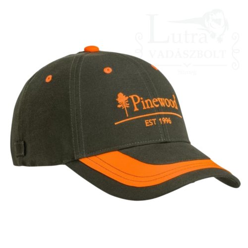 Pinewood 2 color baseballsapka zöld/narancs