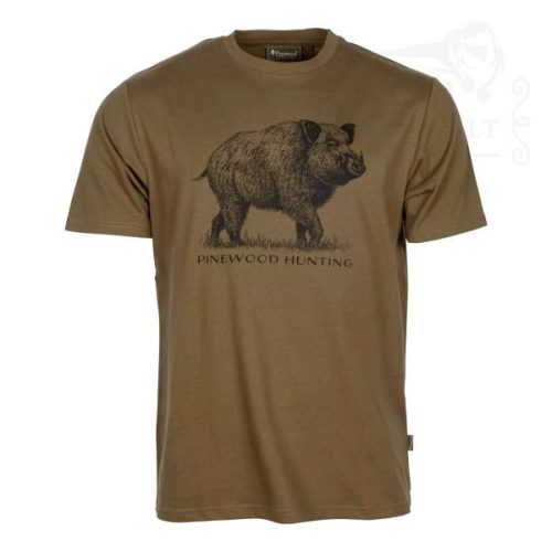 Pinewood férfi Wild Boar póló S