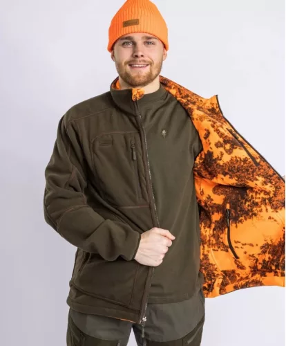 Pinewood férfi kifordítható fleece kabát XL