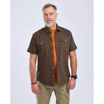 Pinewood férfi Safari rövid ujjú ing XXL