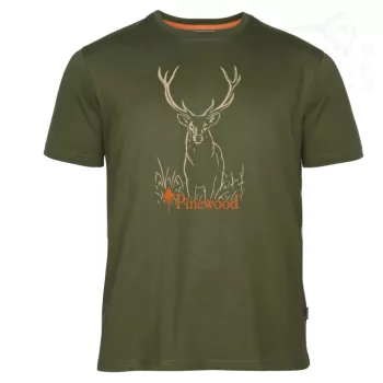 Pinewood férfi Red Deer póló S