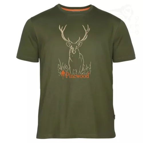 Pinewood férfi Red Deer póló M
