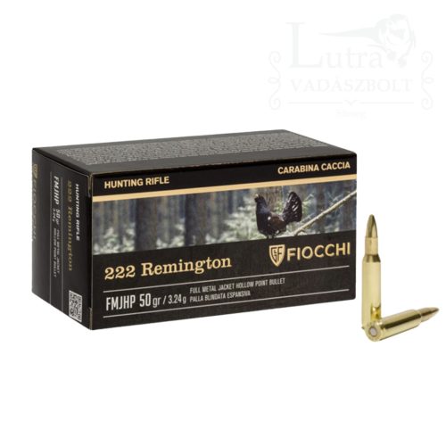 Fiocchi 222 Rem FMJ HP 50gr