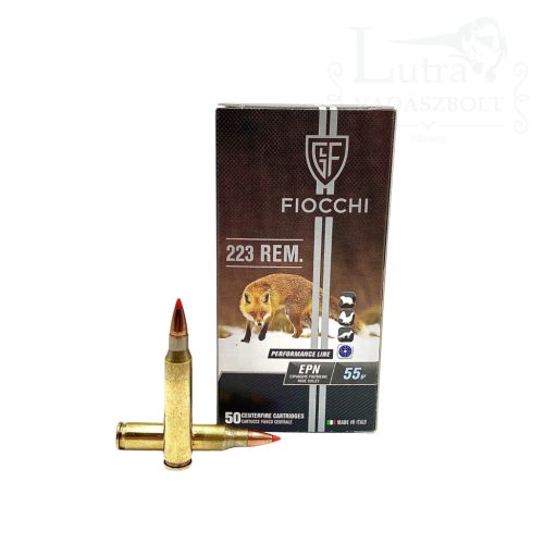 Fiocchi 223 REM EPN manually loaded 55gr