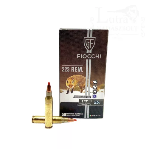 Fiocchi 223 REM EPN manually loaded 55gr