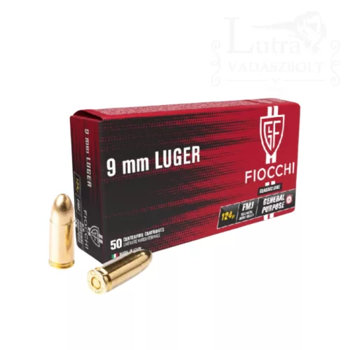 Fiocchi 9x19 FMJ 124 gr