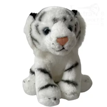 Plüss mini fehér tigris