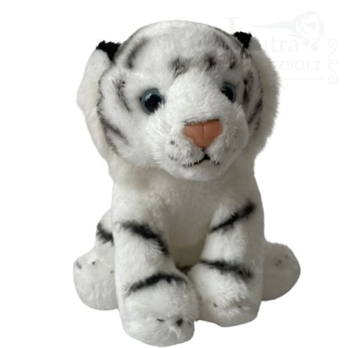 Plüss mini fehér tigris
