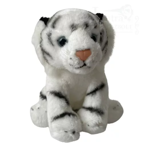 Plüss mini fehér tigris