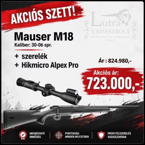 Mauser M18 Akciós szett