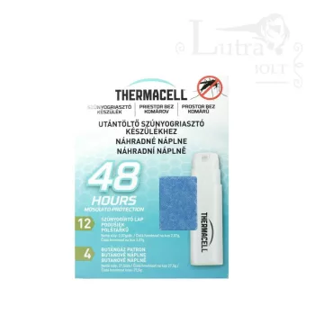 Thermacell 48 órás utántöltő 4 patron, 12 lapka