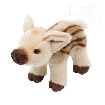 Plüss vadmalac kicsi csíkos 26cm