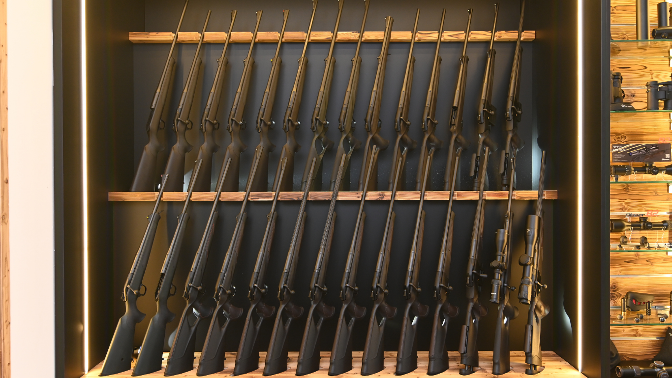 Blaser a Lutra Vadászboltban